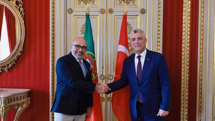 Bakan Bolat, Lizbon’da Portekiz Altyapı ve Konut Bakanı Luz ile bir araya geldi