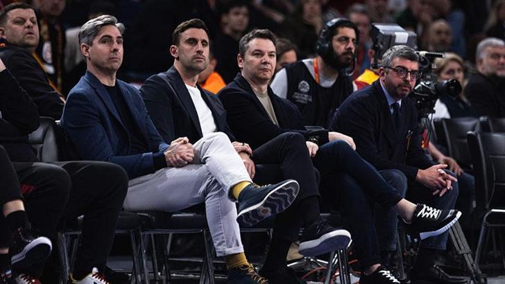NBA Europe yetkilileri Galatasaray MCT Technic Avrupa maçını izledi