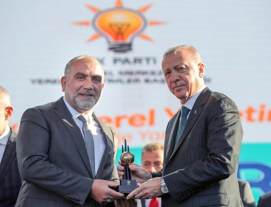 Canik Belediyesi'ne 9 ayrı ödül