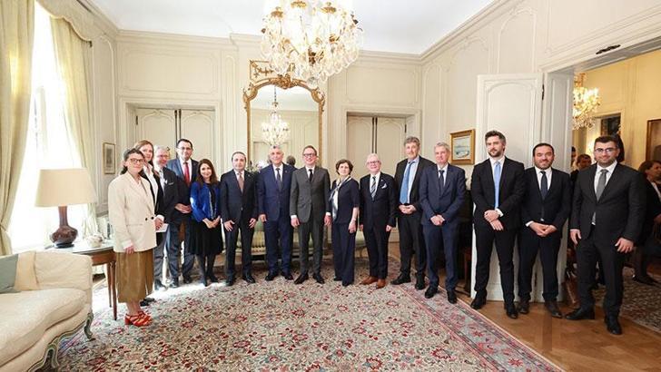 Bakan Bolat, Brüksel Başkent Bölgesi Başbakanı Dillies ile bir araya geldi