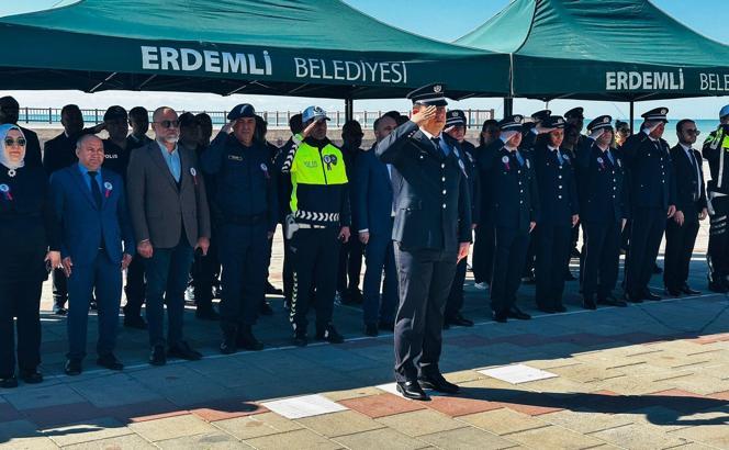 Erdemli'de Polis Haftası coşkuyla kutlandı