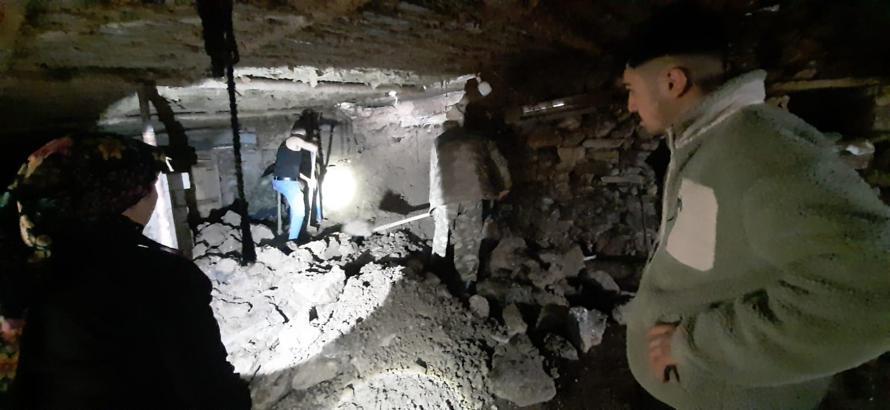 Sağanak nedeniyle çöken ağılda 6 keçi öldü