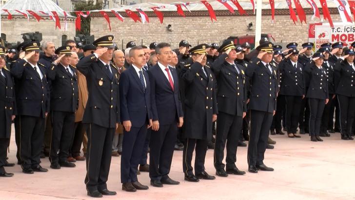 Türk Polis Teşkilatı'nın kuruluşunun 181’inci yıl dönümü Taksim’de kutlandı
