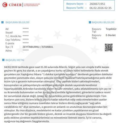 Vatandaşlardan Türk polisine binlerce teşekkür mektubu
