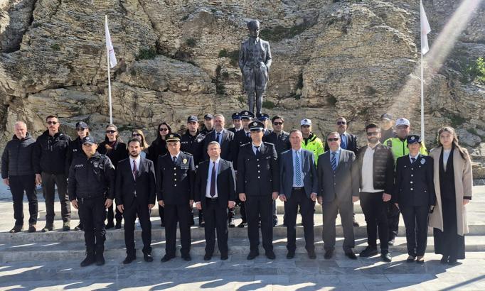 Eğirdir'de Türk Polis Teşkilatı'nın kuruluş yıl dönümü kutlandı