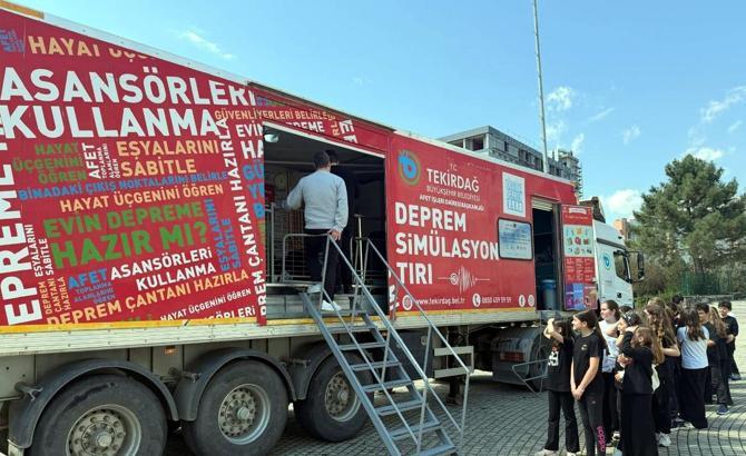 Afetlere dirençli Tekirdağ için eğitim programı tamamlandı