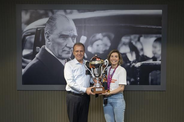 Başkan Seçer, ÇBK Mersin’i ağırladı