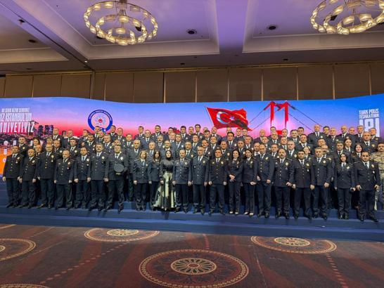 Bakan Bolat, Türk Polis Teşkilatı'nın 181'inci kuruluş yıl dönümü kutlamalarına katıldı