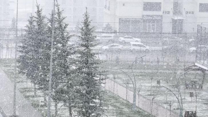 Sivas'ta kar yağışı
