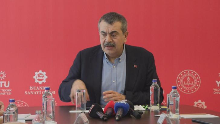 Bakan Tekin: Mesleki eğitim alan çocuklarımızın atölyede, fabrikada eğitim almasından niye rahatsız olabilirsiniz