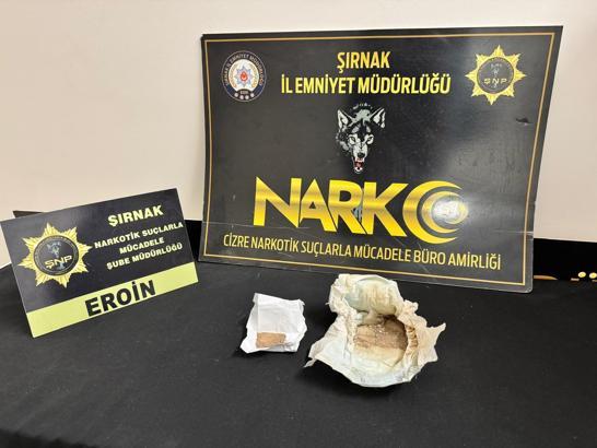 Şırnak'ta çocuk bezi içerisinde uyuşturucu ele geçirildi: 1 gözaltı