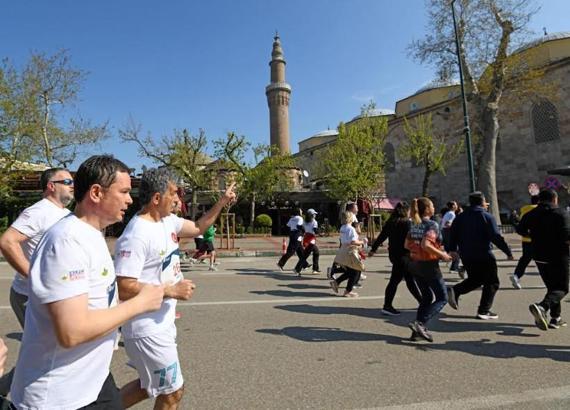Bursa'da 18’inci Uluslararası Tarihi Kent Koşusu yapıldı