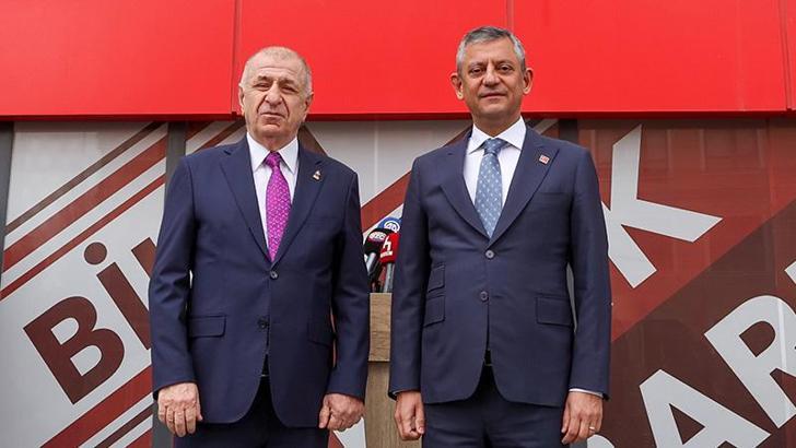 Özgür Özel'den Ümit Özdağ'a ziyaret