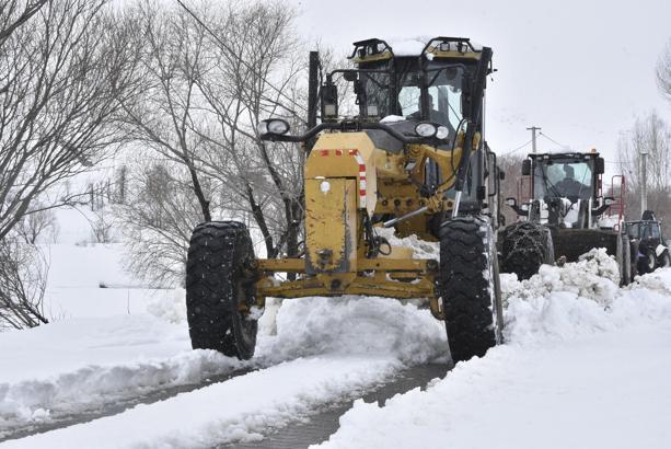 Bitlis'te kardan dolayı 82 köy yolu ulaşıma kapandı (2)