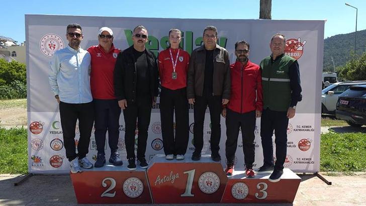 Samsunsporlu Sıla Tunç’tan boccede Türkiye ikinciliği