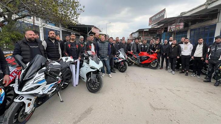 Motosikletli gruptan egzoz cezalarına tepki