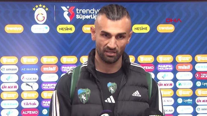 Serdar Dursun: 1 puan güzel ama belki son 15 dakikada 3 puan alabilirdik