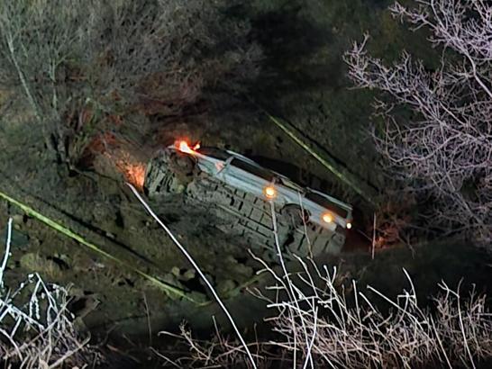 Maden işçilerini taşıyan minibüs devrildi;2 ölü,10 yaralı