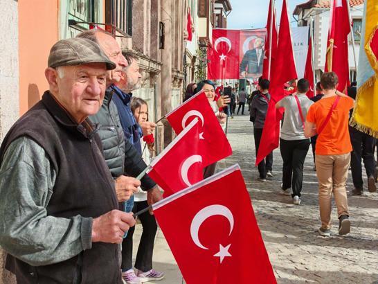 Atatürk’ün Ayvalık'a gelişinin 92’inci yıl dönümü törenle kutlandı