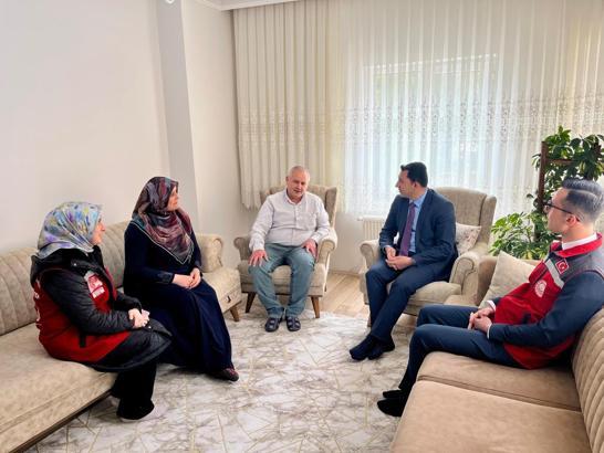 Niğde'de şehit aileleri ve gazilere vefa ziyareti