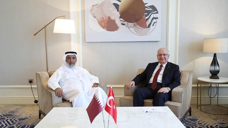 Bakan Güler, Katar Evkaf ve Şeriye Bakanı Al Ghanem ile görüştü