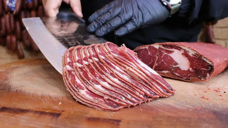 AB'den coğrafi işaret alan Kayseri pastırmasında yüzde 75 üretim hedefi