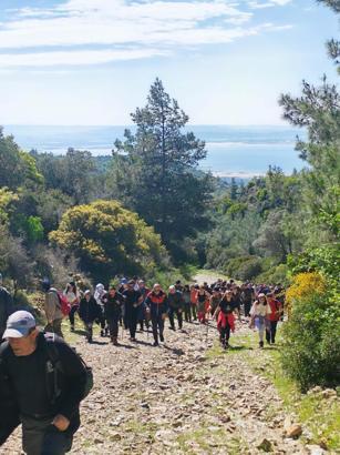 Aydın'da doğaseverlerin rotası bu defa Doğanbey oldu