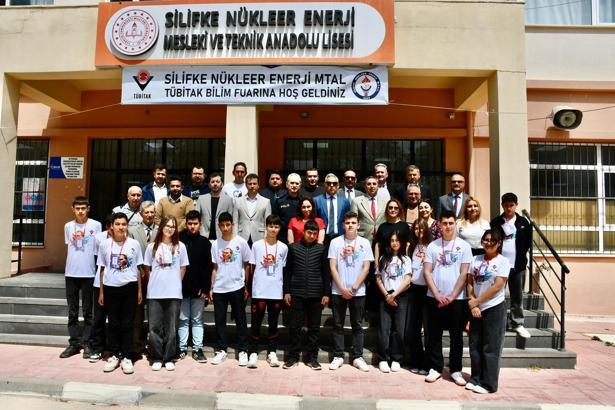 Silifke Nükleer Enerji Lisesi'nde ÜBİTAK 4006 Bilim Fuarı