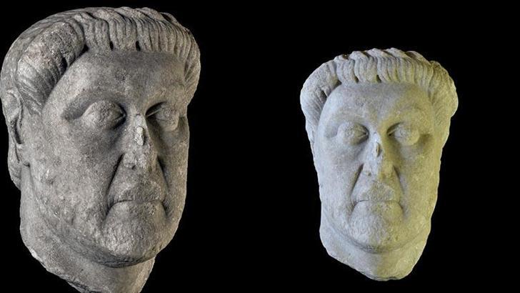 Smyrna Antik Kenti kökenli heykel başı, ABD'den Türkiye'ye iade edildi