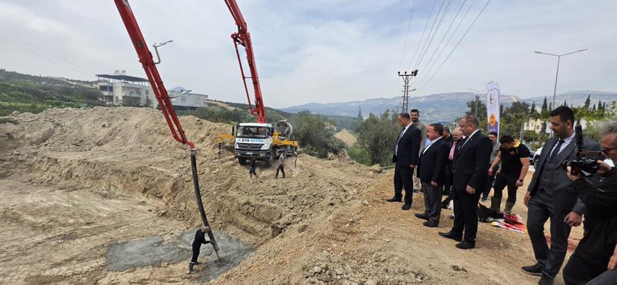Mut TSO hizmet binasının temeli atıldı