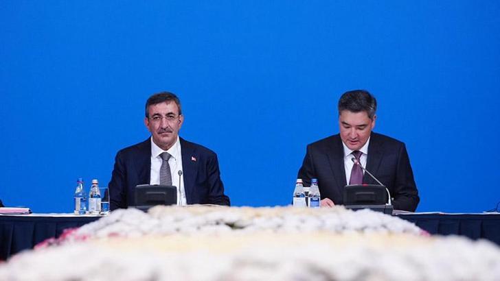 Cumhurbaşkanı Yardımcısı Yılmaz, Türkiye- Kazakistan Yuvarlak Masa Toplantısı’na katıldı Cumhurbaşkanı Yardımcısı Yılmaz, Türkiye- Kazakistan Yuvarlak Masa Toplantısı’na katıldı