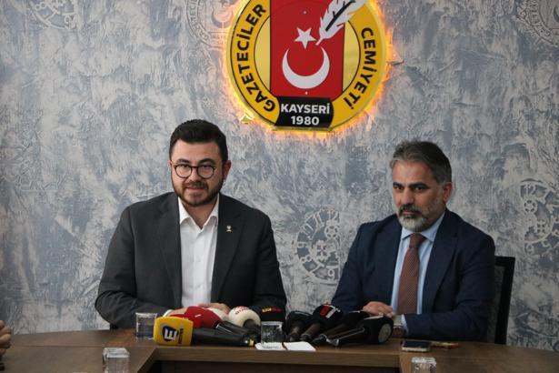 AK Parti Kayseri İl Başkanı Okandan’dan, Kayseri Gazeteciler Cemiyeti’ne ziyaret