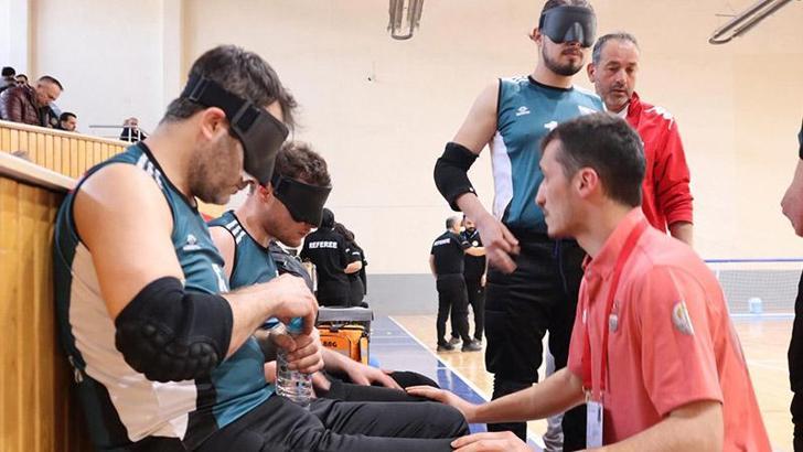 Goalball Erkekler 2 ve 3’üncü Lig’de ilk devre Karaman’da tamamlandı