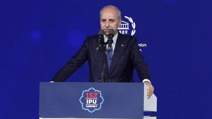TBMM Başkanı Kurtulmuş: İsrail'in Birleşmiş Milletler üyeliği mutlaka askıya alınmalı