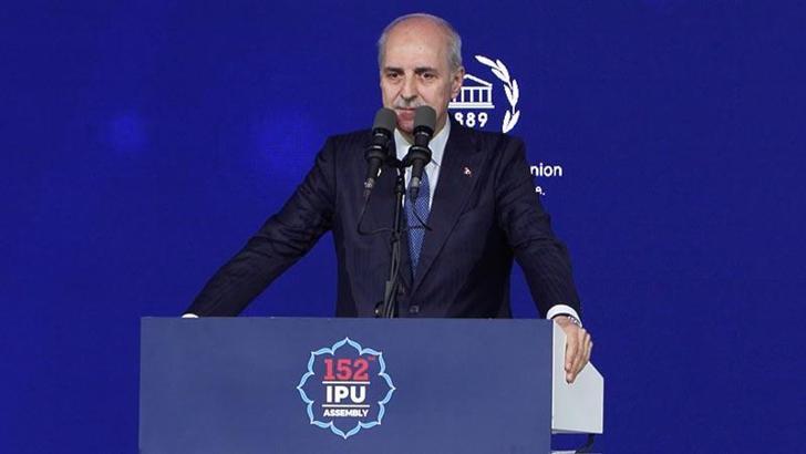 TBMM Başkanı Kurtulmuş: İsrail'in Birleşmiş Milletler üyeliği mutlaka askıya alınmalı