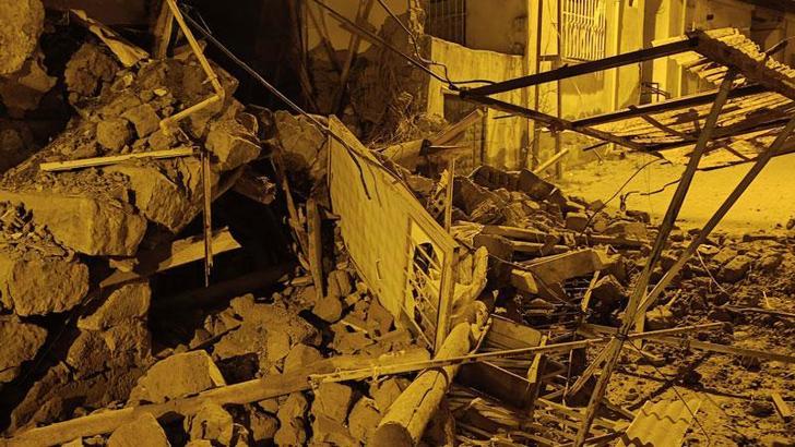 Kayseri’de müstakil ev çöktü; hasar oluştu