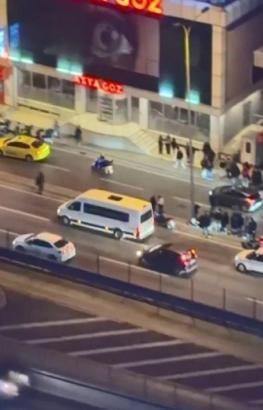 Avcılar D-100’de kaza; motokurye hayatını kaybetti