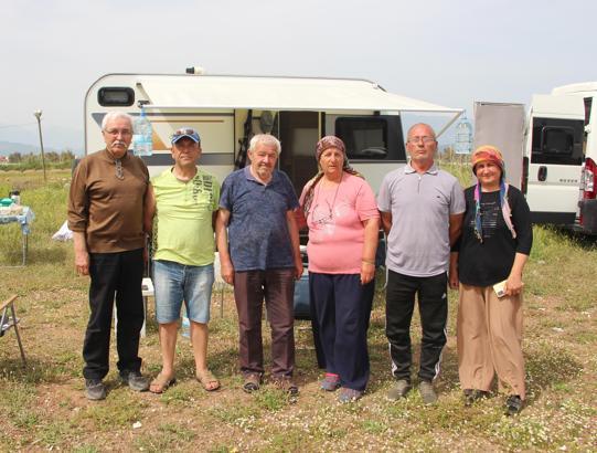 Kumluca'da gündem karavancılar