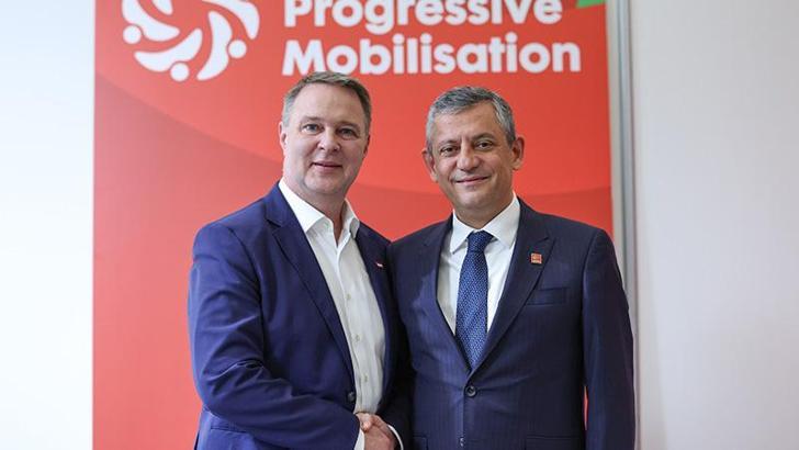 CHP Genel Başkanı Özel, Avusturya Sosyal Demokrat Partisi Genel Başkanı Babler ile bir araya geldi
