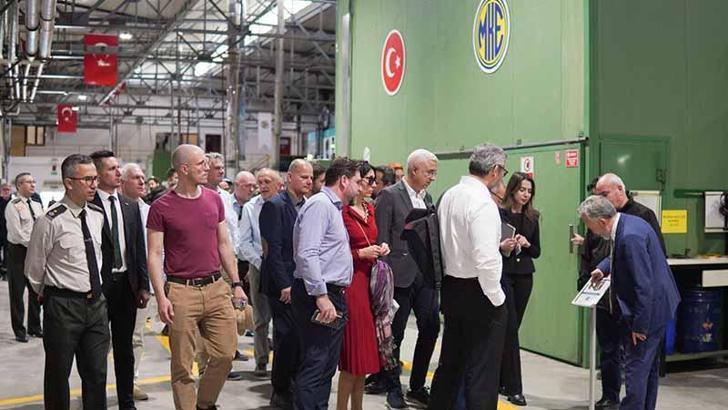 NATO temsilcileri, MKE'yi ziyaret etti