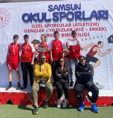 Özel sporculardan 6 madalya