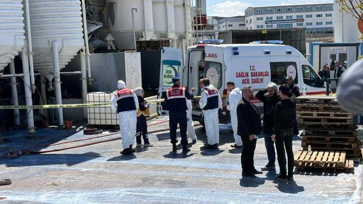 Ankara'da boya fabrikasındaki yangında teknisyenin cansız bedenine ulaşıldı