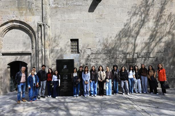 Büyükşehir Belediyesi’nden Portekizli öğrencilere ‘Kültür Yolu’ turu