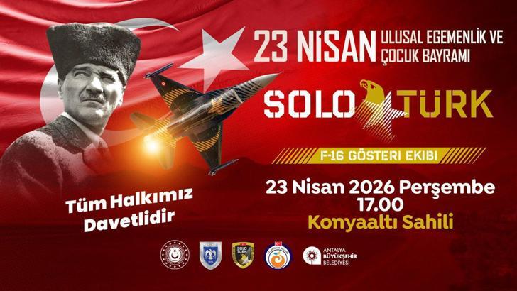 SOLOTÜRK Konyaaltı’nda nefes kesecek