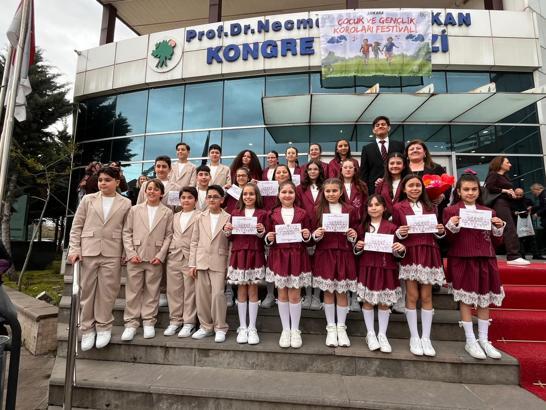 Samsun BİLSEM’in ‘Kuzey’in Yıldızları’ Ankara’dan ödüllerle döndü