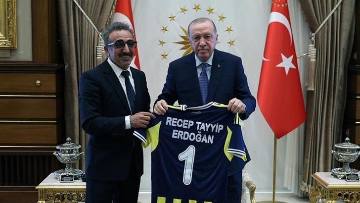 Cumhurbaşkanı Erdoğan, iş insanı Ulukaya'yı kabul etti