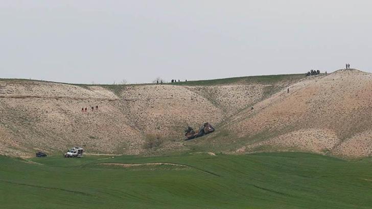 Ankara'da kaza kırıma uğrayan helikopterde incelemeler sürüyor