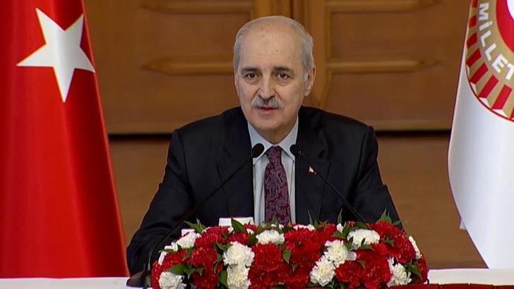 TBMM Başkanı Kurtulmuş, dünya çocuklarını kabul etti