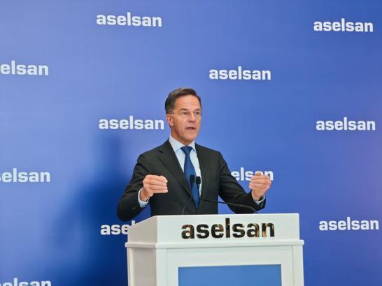 NATO Genel Sekreteri Rutte’den ASELSAN’a ziyaret