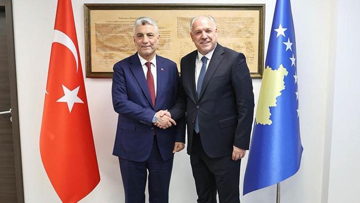 Ticaret Bakanı Bolat, Kosova Başbakan Yardımcısı Damka ile görüştü